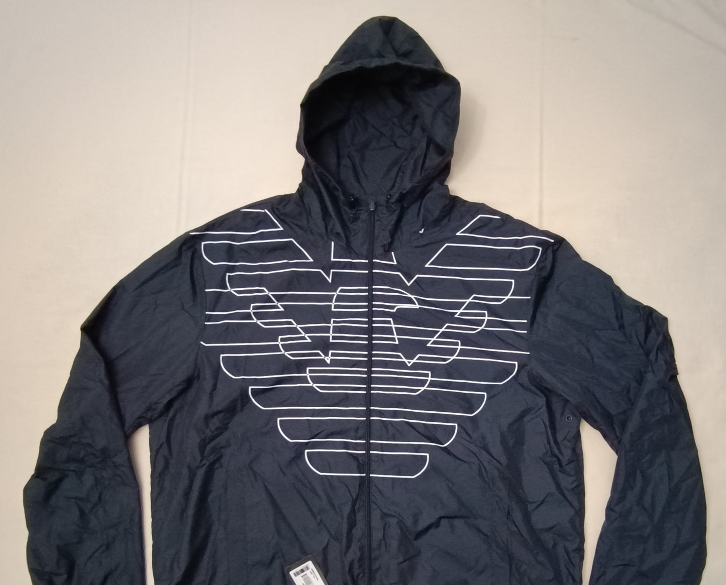 (XL) Emporio Armani Reversible Large Logo Jacket яке с две лица