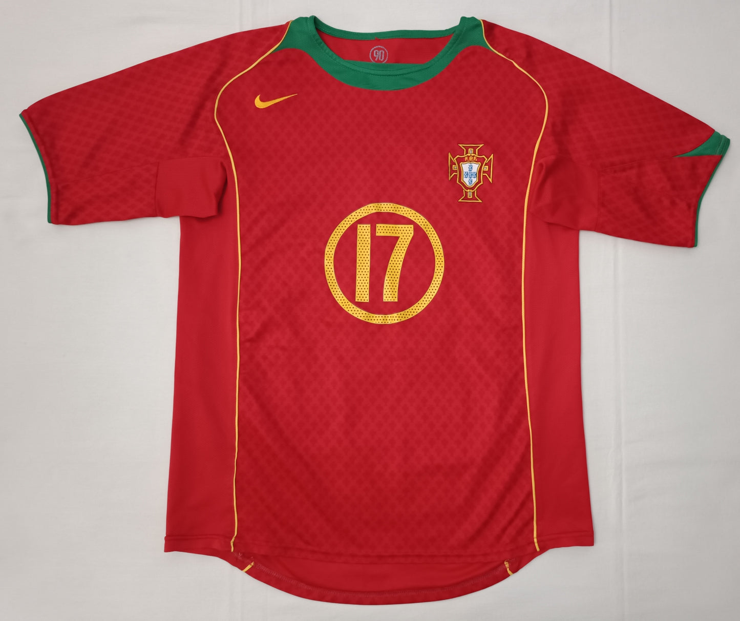 (S) Nike Portugal #7 C. Ronaldo 2004/06 Home Jersey тениска