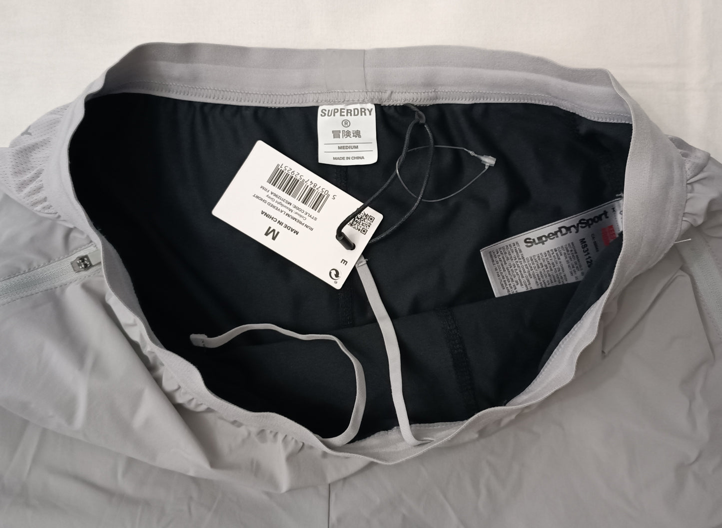 (ДАМСКО) (M) Superdry Premium 2in1 Shorts шорти с клин 2в1