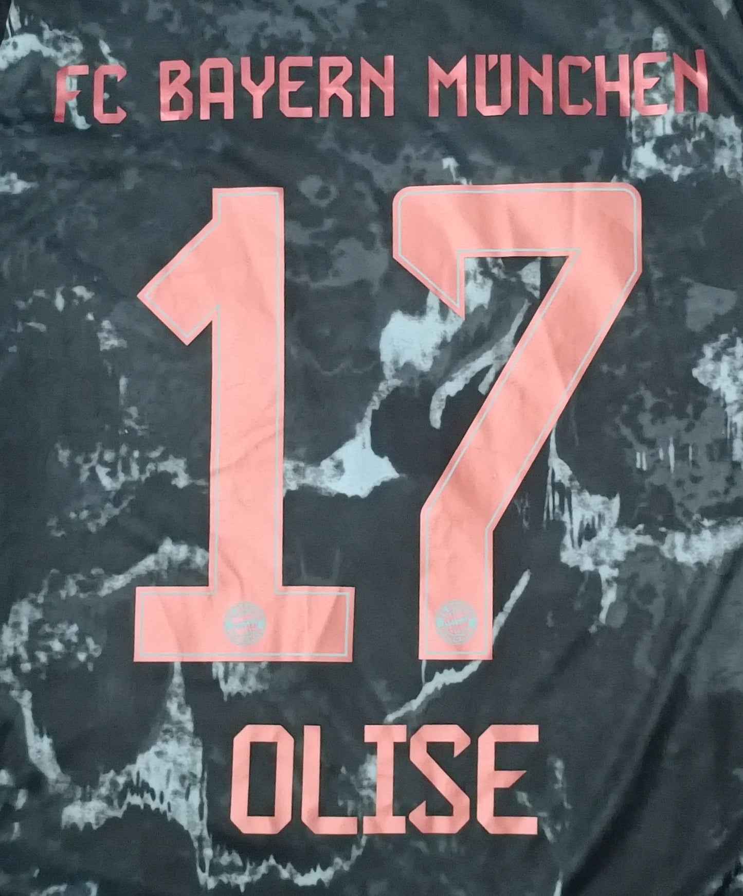 (S) Adidas Bayern Munchen #17 Olise Away Jersey тениска