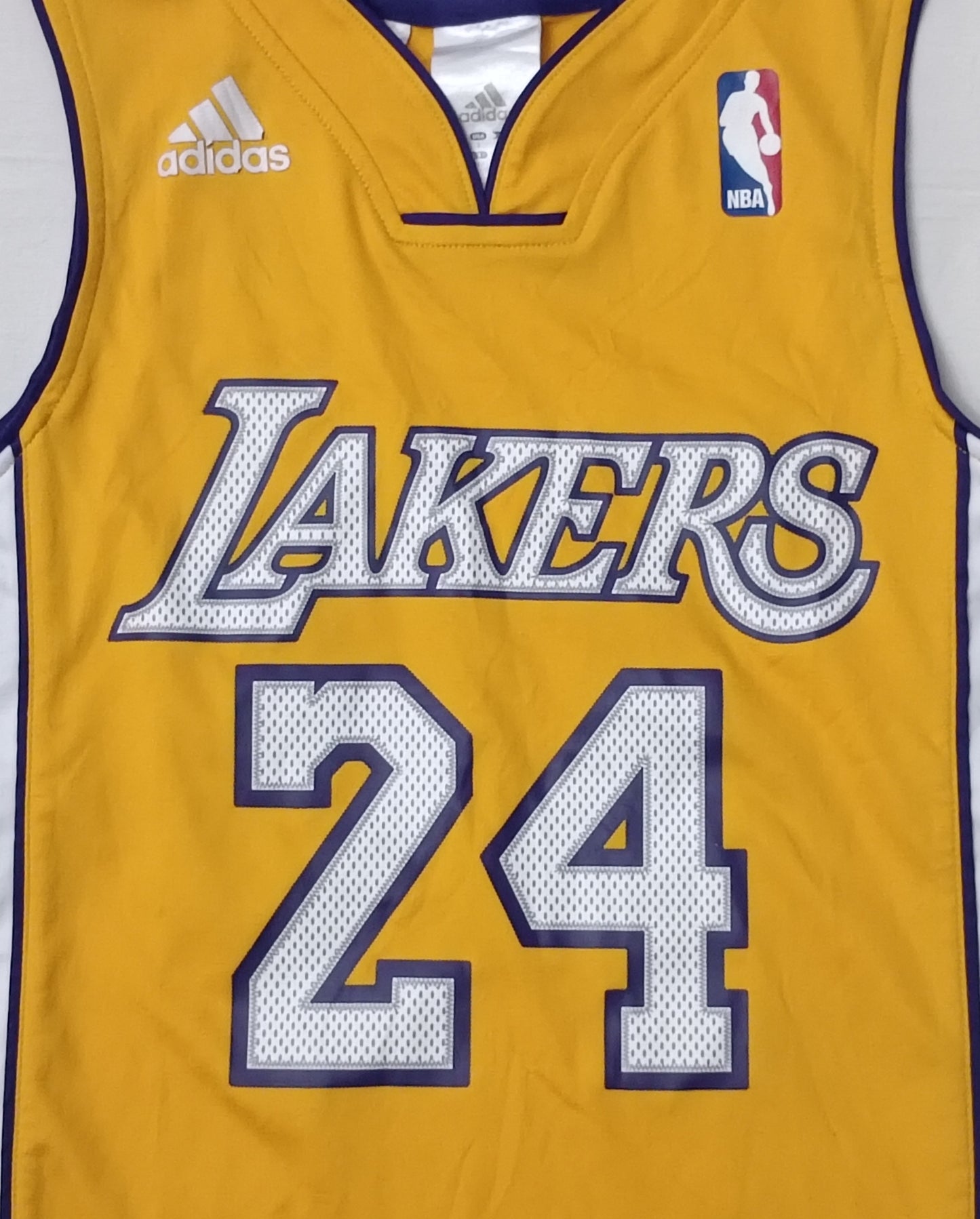 (ДЕТСКО) (Ръст 137-147см) Adidas NBA LA Lakers #24 Bryant Jersey потник