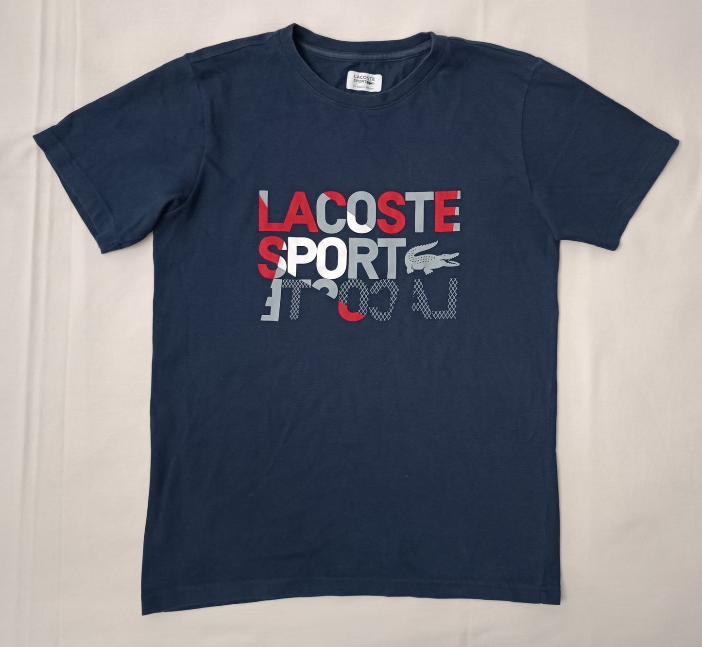 (ДЕТСКО) (Ръст 147-158см) Lacoste Logo T-Shirt тениска