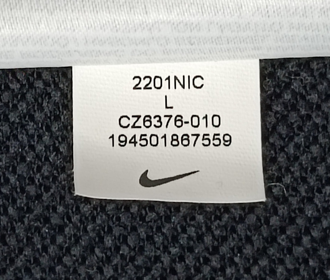 (L) Nike DRI-FIT Sweatshirt горнище